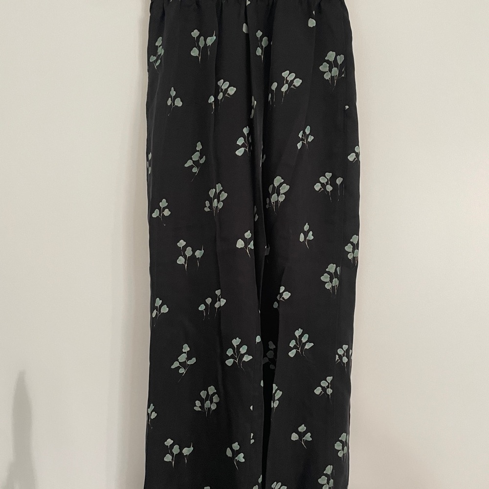 Wilfred Black Wide Leg Pants